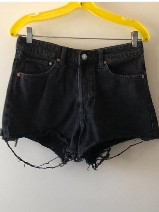 Pants - Denim High Waisted Shorts Size